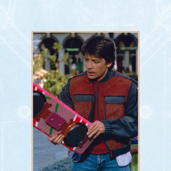 3/$55❤️new sealed BACK TO THE FUTURE Hardcover Ruled Journal Notebook Universal - Picture 6 of 15